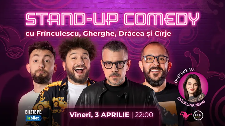 The Fool: Stand-up comedy cu Cîrje, Drăcea, Gherghe și Frînculescu