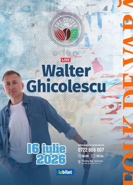 The Coffee Shop Music | Folk de vară cu Walter Ghicolescu