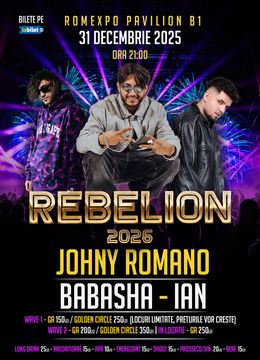 Rebelion 2026 @ Johny Romano ~ Babasha ~ IAN