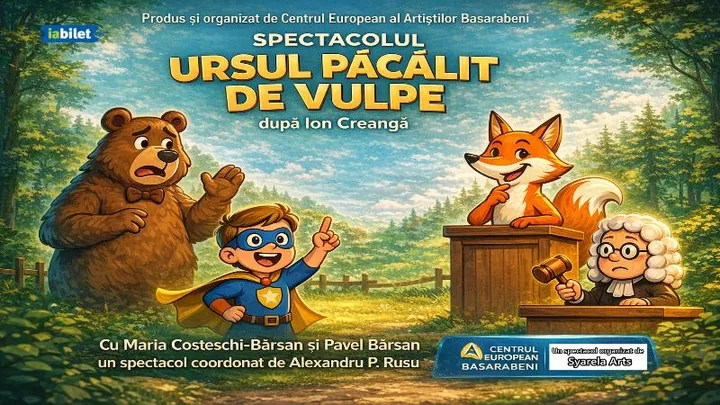 Ursul pacalit de vulpe