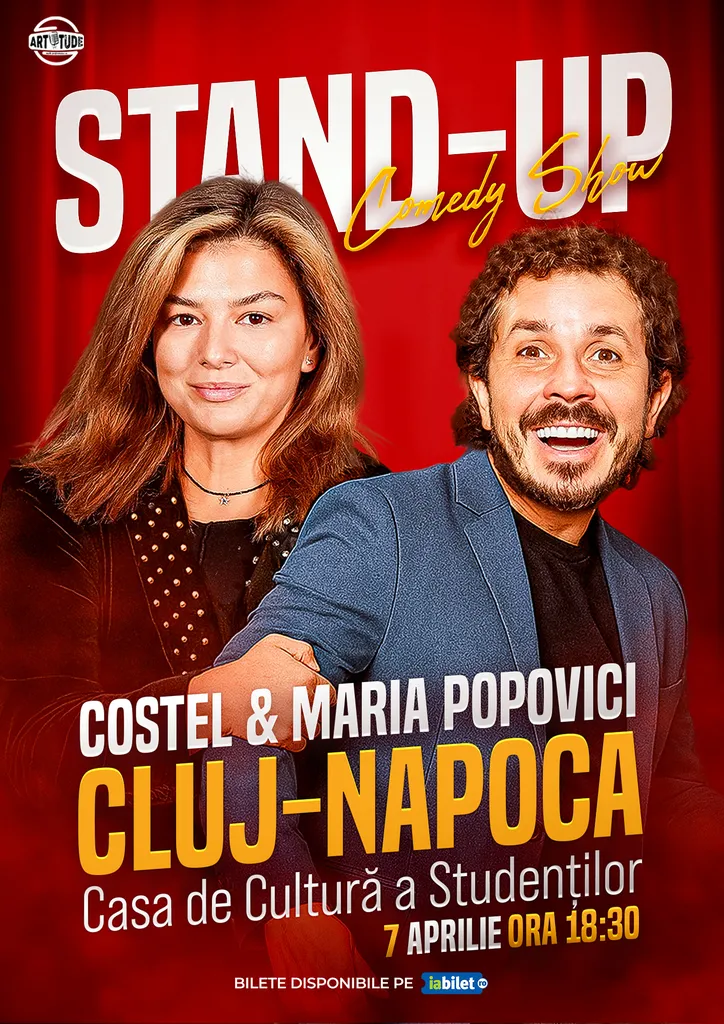 Cluj-Napoca: Costel și Maria Popovici - Stand Up Comedy Show