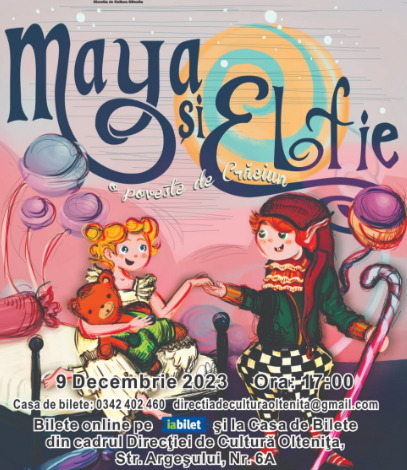 Oltenița: Maya și Elfie - o poveste de Crăciun