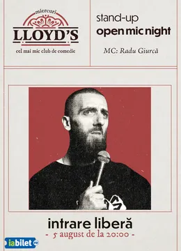 Lloyd's: Open-Mic cu Radu Giurca