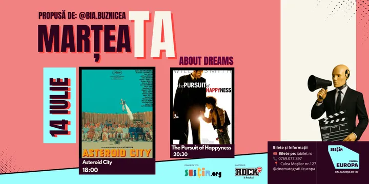 Marțea Ta - Ediția “About Dreams”