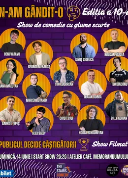 Cluj-Napoca: N-am Gândit-o! | Stand-up Comedy Show | Publicul Decide Câștigătorii | by The Stairs Comedy