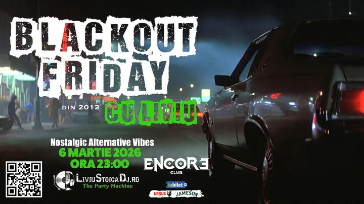 Blackout Party cu DJ Liviu Stoica