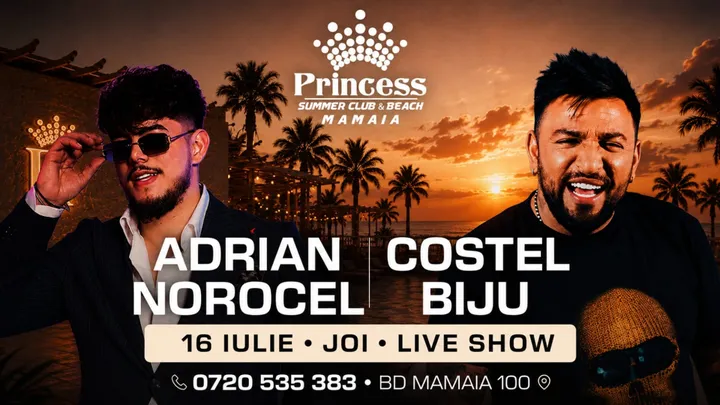 Mamaia: Concert Costel Biju x Alex Botea