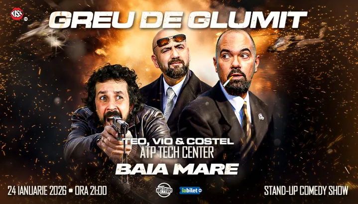 Baia Mare: Greu de glumit cu Teo, Vio și Costel | Stand Up Comedy Show 2 | 21:00