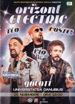 Galați: Teo, Vio și Costel - Orizont Electric | Stand Up Comedy Show