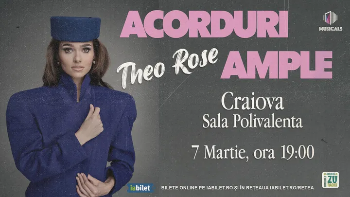 Craiova: Theo Rose – Acorduri Ample