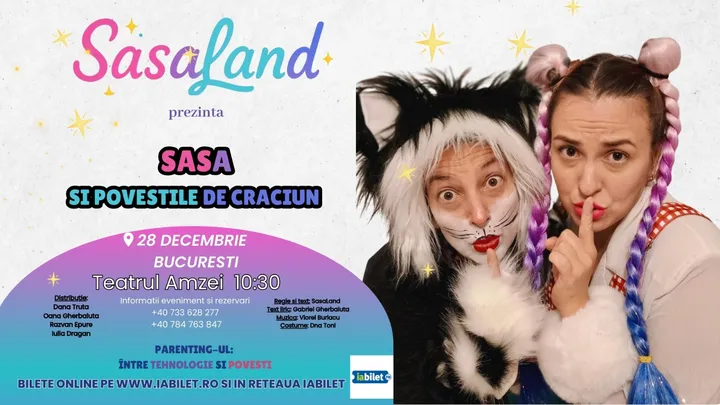 Sasa in taramul povestilor de Craciun