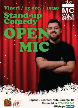 Popești-Leordeni: Seară de Comedie la Amicii Café