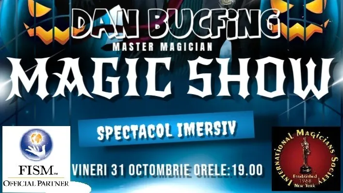 Galati: Halloween Night - Dan Bucfing Magic Show