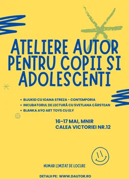 AUTOR - Ateliere pentru Copii si Adolescenti - Târg Internațional de Bijuterie Contemporană