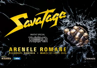 SAVATAGE si Trooper la Arenele Romane