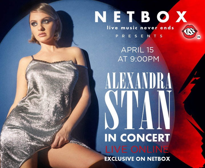 Concert online Alexandra Stan @ Netbox