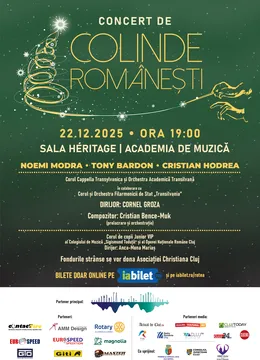 Cluj-Napoca: Concert de colinde românești