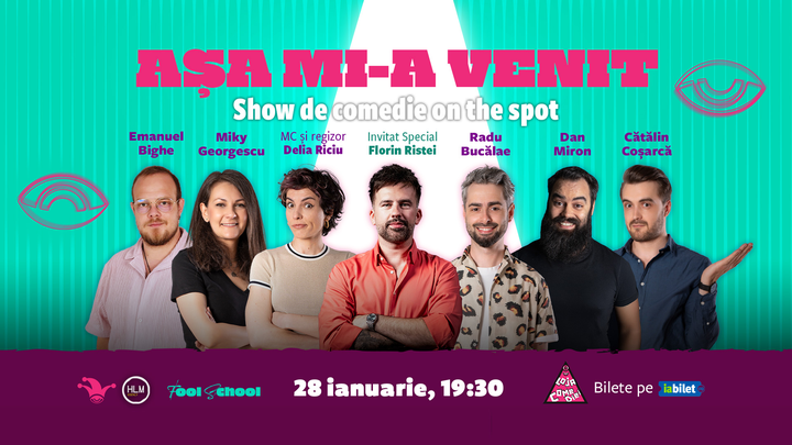 The Fool: Așa mi-a venit! | Show de comedie on the spot