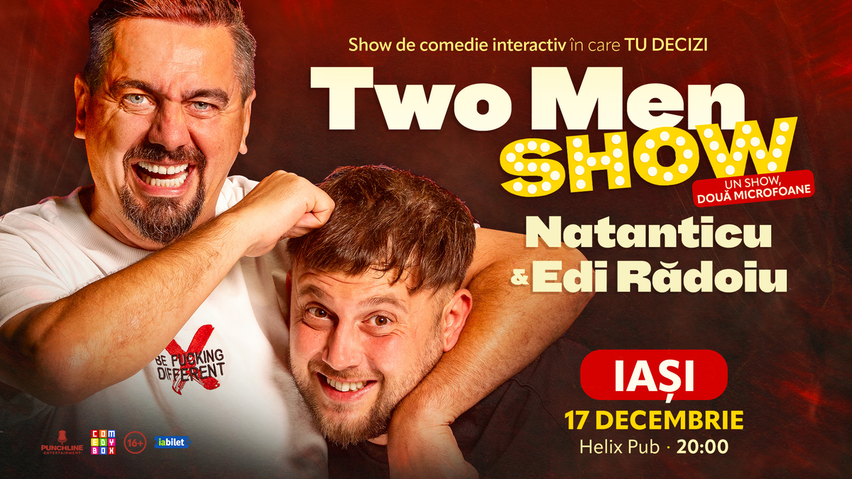 Stand-up comedy cu Natanticu și Edi Rădoiu | Two Men Show