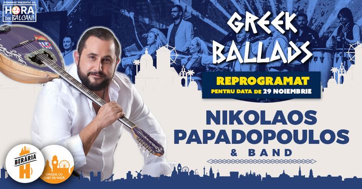 Seară Grecească: Nikolaos Papadopoulos & Band