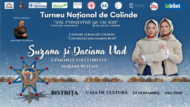 Bistrița Năsaud: Sub fereastră la om bun! Suzana și Daciana Vlad- Gemenele Folclorului Maramureșean