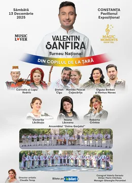 Constanța: Valentin Sanfira - "Din copilul de la țară"