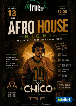 Afro House - One Night. One Vibe. One Tribe.