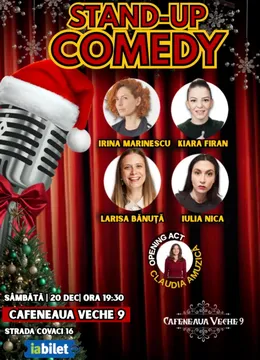 Stand-up Comedy cu Marinescu, Firan, Nica & Bănuță