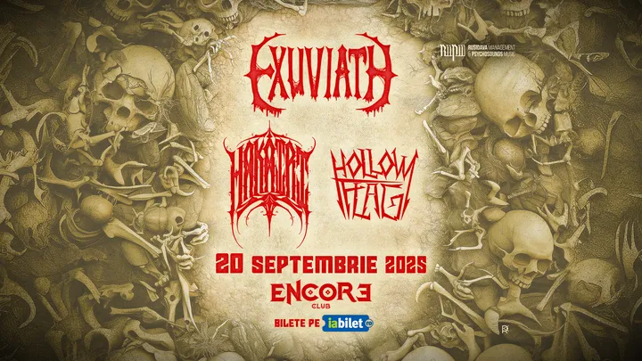 Exuviath, Hakairi, Hollow Flag live in Encore