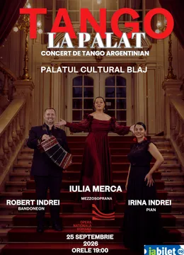 Blaj: Tango la Palat - Concert de tango argentinian