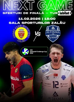 Zalău: Volei | SCM Zalău – Altekma SK