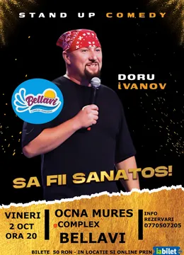 Ocna Mureș: Stand up comedy cu iVanov