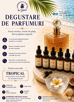Degustare de Parfumuri - Tropical