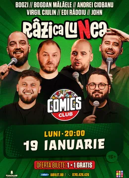 Stand-up Comedy Râzi ca luNea la ComicsClub!