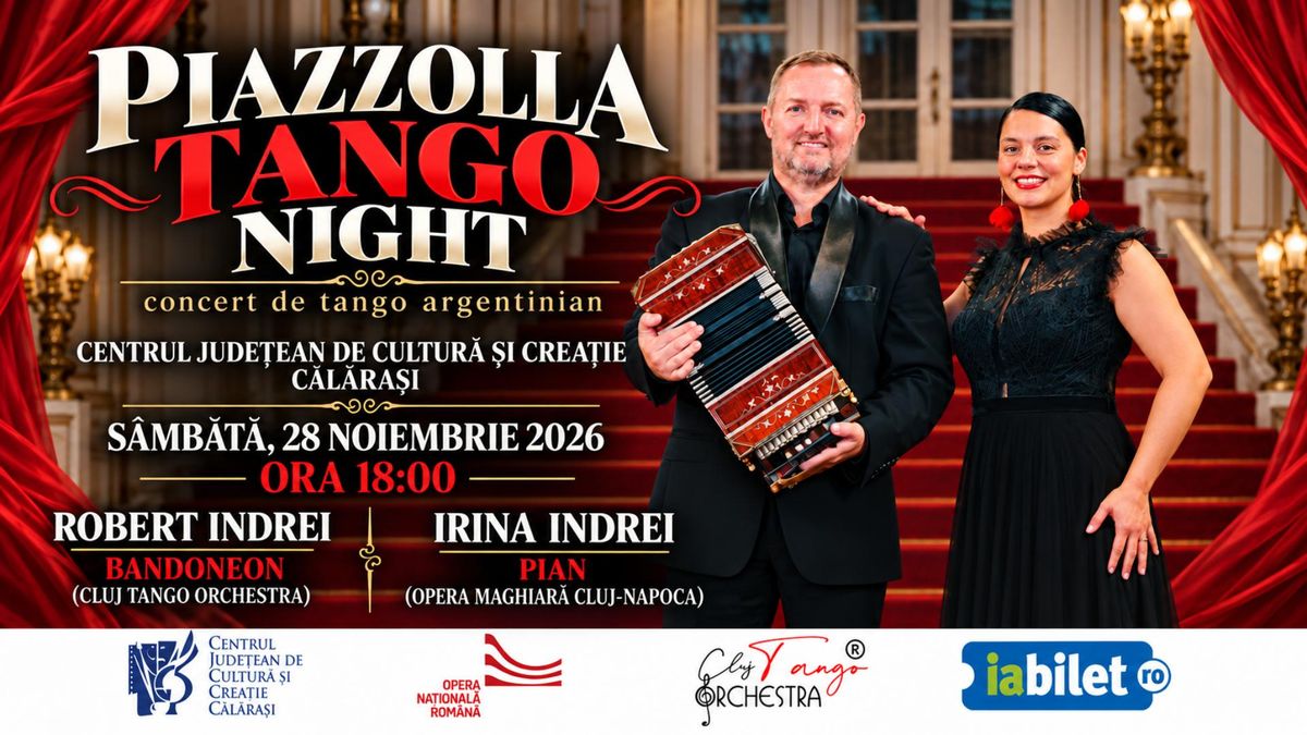 Piazzolla Tango Night ( Concert de tango argentinian)