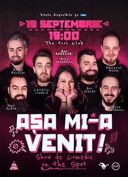The Fool: Așa mi-a venit! | Show de comedie on the spot
