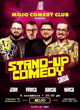 Stand-up Comedy cu Mincu, Frincu, Banciu si John