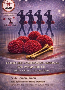 Cluj-Napoca: Campionat Național de Majorete