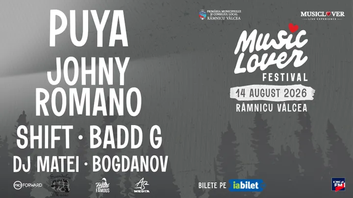 Musiclover Festival – 14 August – Puya, Johny Romano & Badd G