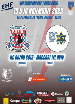 Buzău: HC Buzău vs. Maccabi Tel Aviv 16.11