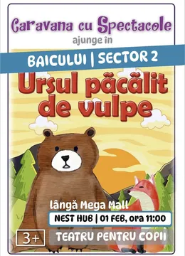 Ursul păcălit de vulpe @  Nest Hub Baicului