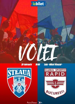 Volei: CSA Steaua Bucureşti – CS Rapid