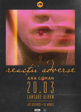 Targu Mures: Ana Coman - lansare de album: Reacții adverse