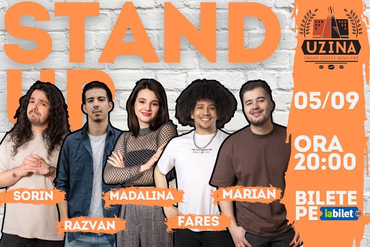 Stand-Up Comedy cu Șetreanu, Mădălina, Vișoiu, Fares și Blănar - Alții la Început