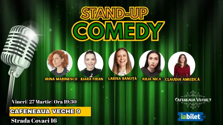 Stand-up Comedy cu Marinescu, Firan, Nica, Bănuță & Amuzică