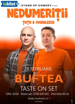 Buftea: Stand-up Comedy - Dan Tutu si Cristi Manolescu SHOW 2