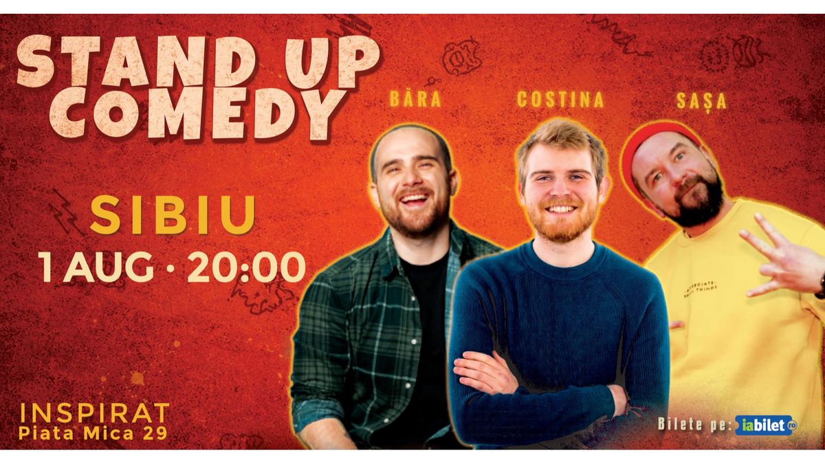 Stand-up comedy cu Băra, Sașa & Tudor Costina