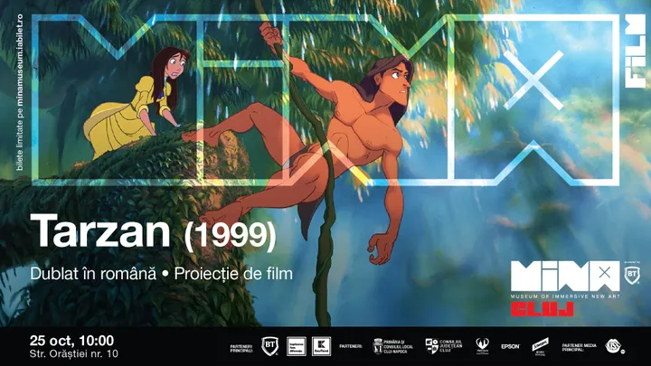 Cluj-Napoca: Tarzan (1999) - proiecție de film