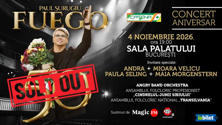 Fuego "50" - Concert Aniversar Paul Surugiu