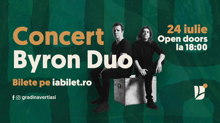 Iași: Concert Acustic Byron Duo